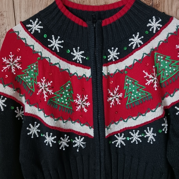 Christmas Ugly Sweater ASO Halloween Movie Michael Myers Judy Greer Size… - Picture 3 of 8